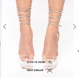 So tied up right now heels